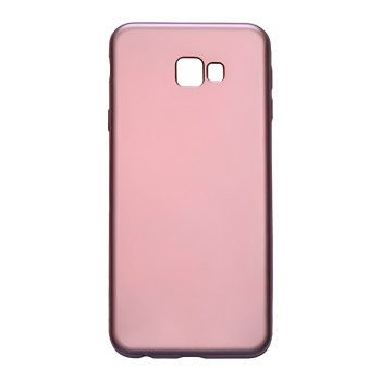 Θήκη Πλάτης Πλαστική με Πλαίσιο Σιλικόνης Samsung Galaxy J4 Plus - Χρώμα: Ρόζ/Μαύρο