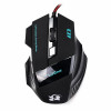 Optical Mouse T6 Ποντίκι με RGB Φωτισμό 7 LED - Χρώμα: Μαύρο
