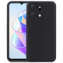 Θήκη Πλάτης Σιλικόνης Soft για Honor X7A - Χρώμα: Μαύρο