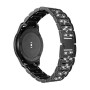 Μεταλλικό Λουράκι Strass Pattern για Apple Watch 42 / 44 / 45mm - Χρώμα: Μαύρο