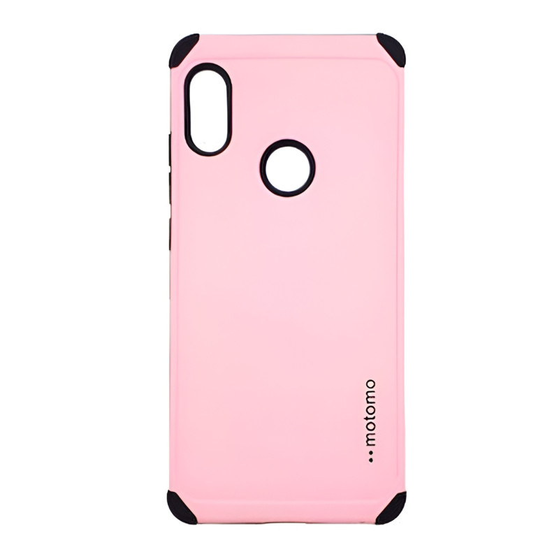 Σκληρή Θήκη Πλάτης Motomo για Xiaomi Redmi Note 6/6 Pro - Χρώμα: Ρόζ