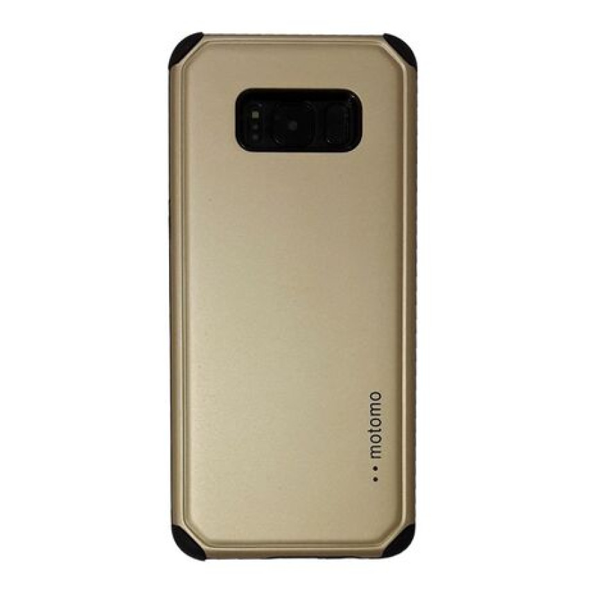 Σκληρή Θήκη Πλάτης Motomo για Samsung G950F Galaxy S8 - Χρώμα: Χρυσό