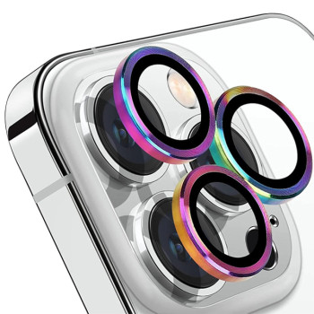 Τζαμάκι Προστασίας Κάμερας για i Phone 14 Pro Max - Χρώμα: Πολύχρωμο