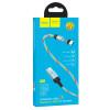 Hoco U90 ''Ingenious Streamer" Καλώδιο USB σε Micro USB - Χρώμα: Μπλε
