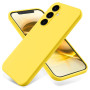 Θήκη Πλάτης Σιλικόνης Soft για Samsung Galaxy A25 - Χρώμα: Κίτρινο