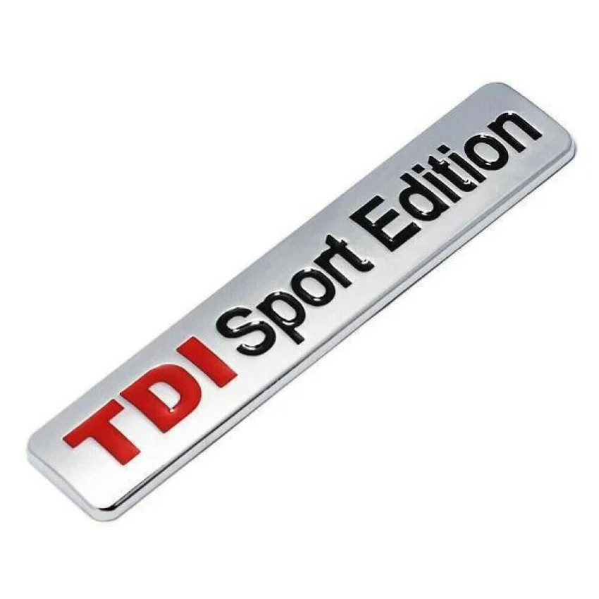 Μεταλλικό Αυτοκόλλητο Αυτοκινήτου ''TDI Sport Edition'' 0040