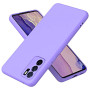 Θήκη Πλάτης Σιλικόνης Soft για Oppo A16/A16S/A16R - Χρώμα: Λιλά