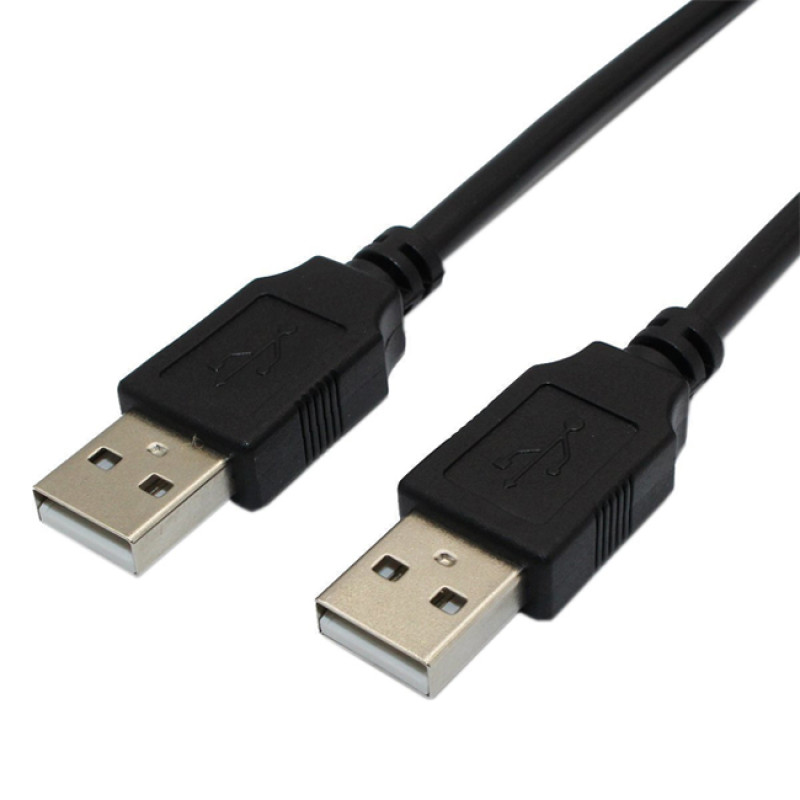Καλώδιο USB 2.0 USB-A Male σε USB-A Male 1.5m - Χρώμα: Μαύρο