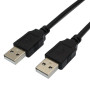 Καλώδιο USB 2.0 USB-A Male σε USB-A Male 1.5m - Χρώμα: Μαύρο