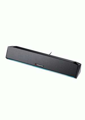 MONSTER G01 Gaming Ασύρματο Ηχείο Soundbar RGB Χρώμα: Μαύρο