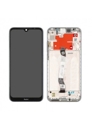 OEM Οθόνη LCD με Μηχανισμό Αφής και Πλαίσιο για Xiaomi Redmi Note 8T - Χρώμα: Λευκό