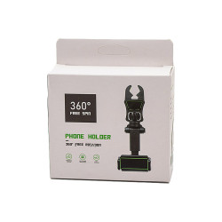 Car Mount for Cell Phones for Car Mirror 360° Free Spin - Color: Black