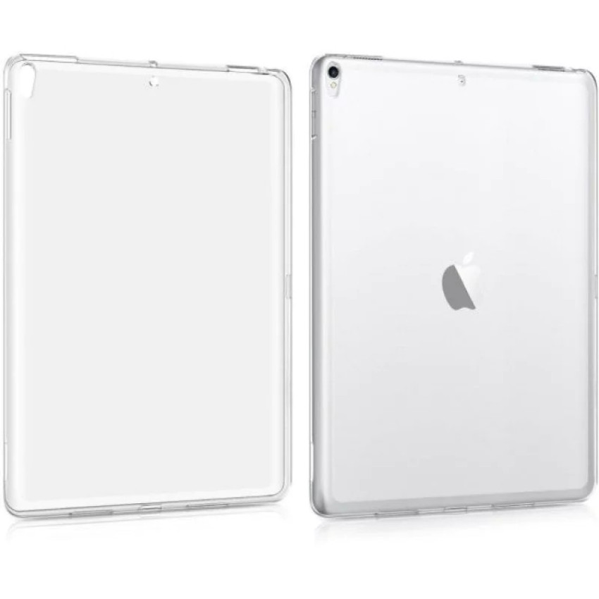 Θήκη Πλάτης Σιλικόνης Απλή για Apple iPad Pro 10.5 - Χρώμα: Διάφανο