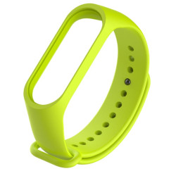 Silicon Strap for Xiaomi (Mi Band 3/Mi Smart Band 4) - Color: Green