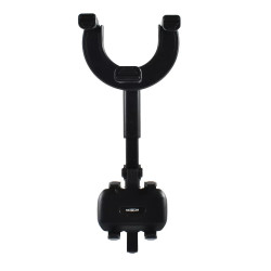 Moxom MX-VS72 Car Mirror Phone Mount - Color: Black