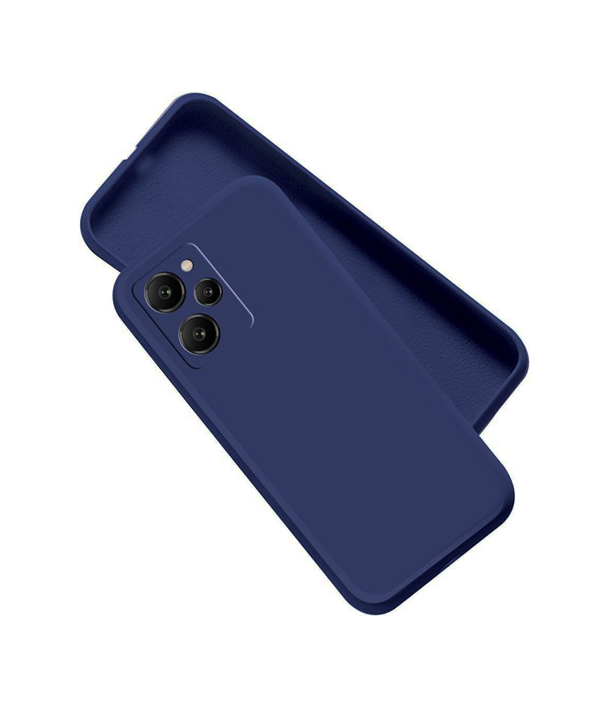 Θήκη Πλάτης Σιλικόνης Soft για Xiaomi Poco X5 Pro - Χρώμα: Σκούρο Μπλε