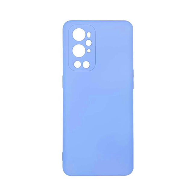 Θήκη Πλάτης Σιλικόνης Soft για Oneplus 9 Pro - Χρώμα: Γαλάζιο