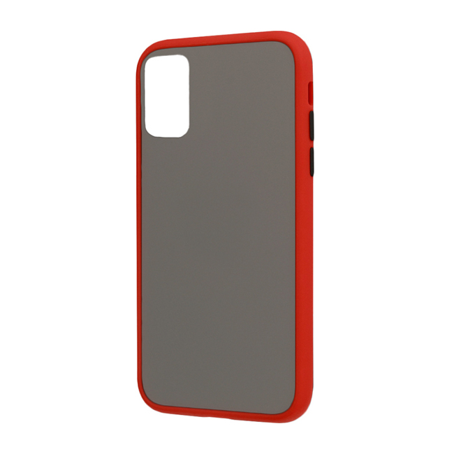 Πλαστική Σκληρή Θήκη Πλάτης Matte για Xiaomi Poco X6 Pro - Χρώμα: Κόκκινο
