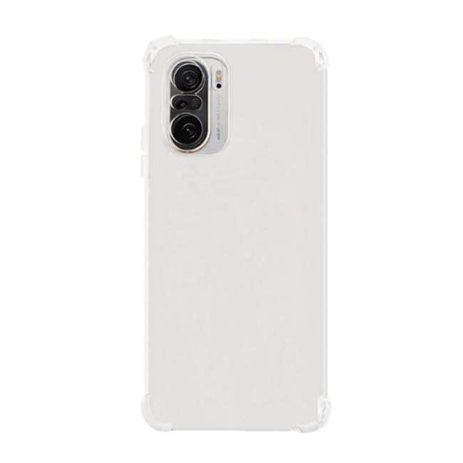 Θήκη Πλάτης Σιλικόνης Anti Shock για Samsung Galaxy M22 4G - Χρώμα: Διάφανο