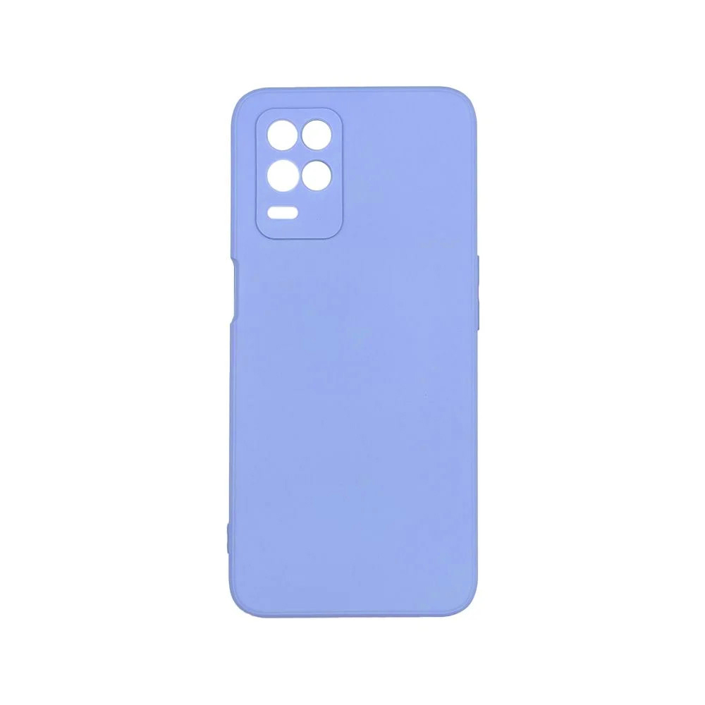 Θήκη Πλάτης Σιλικόνης Soft για Realme 8 5G - Χρώμα: Γαλάζιο