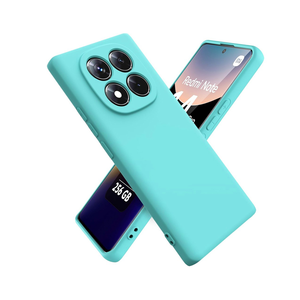 Θήκη Πλάτης Σιλικόνης Soft για Xiaomi Redmi Note 15 4G - Χρώμα: Γαλάζιο
