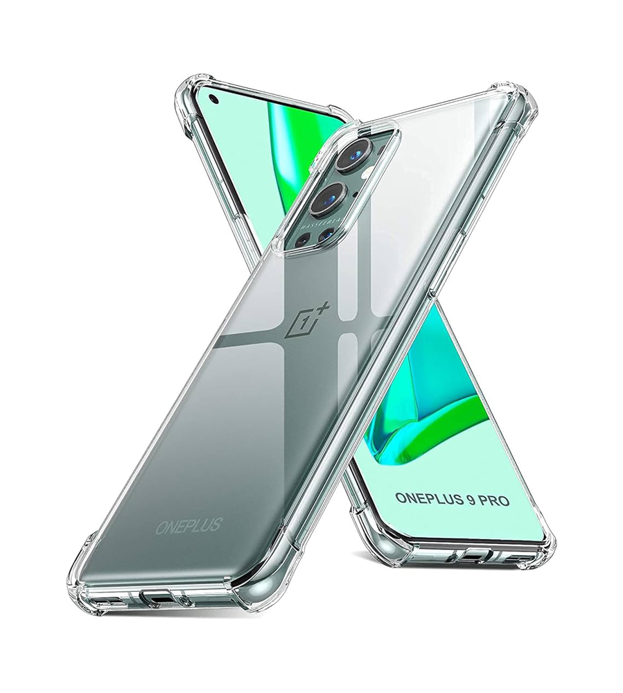 Θήκη Πλάτης Σιλικόνης Anti Shock για One Plus 9 Pro - Χρώμα: Διάφανο