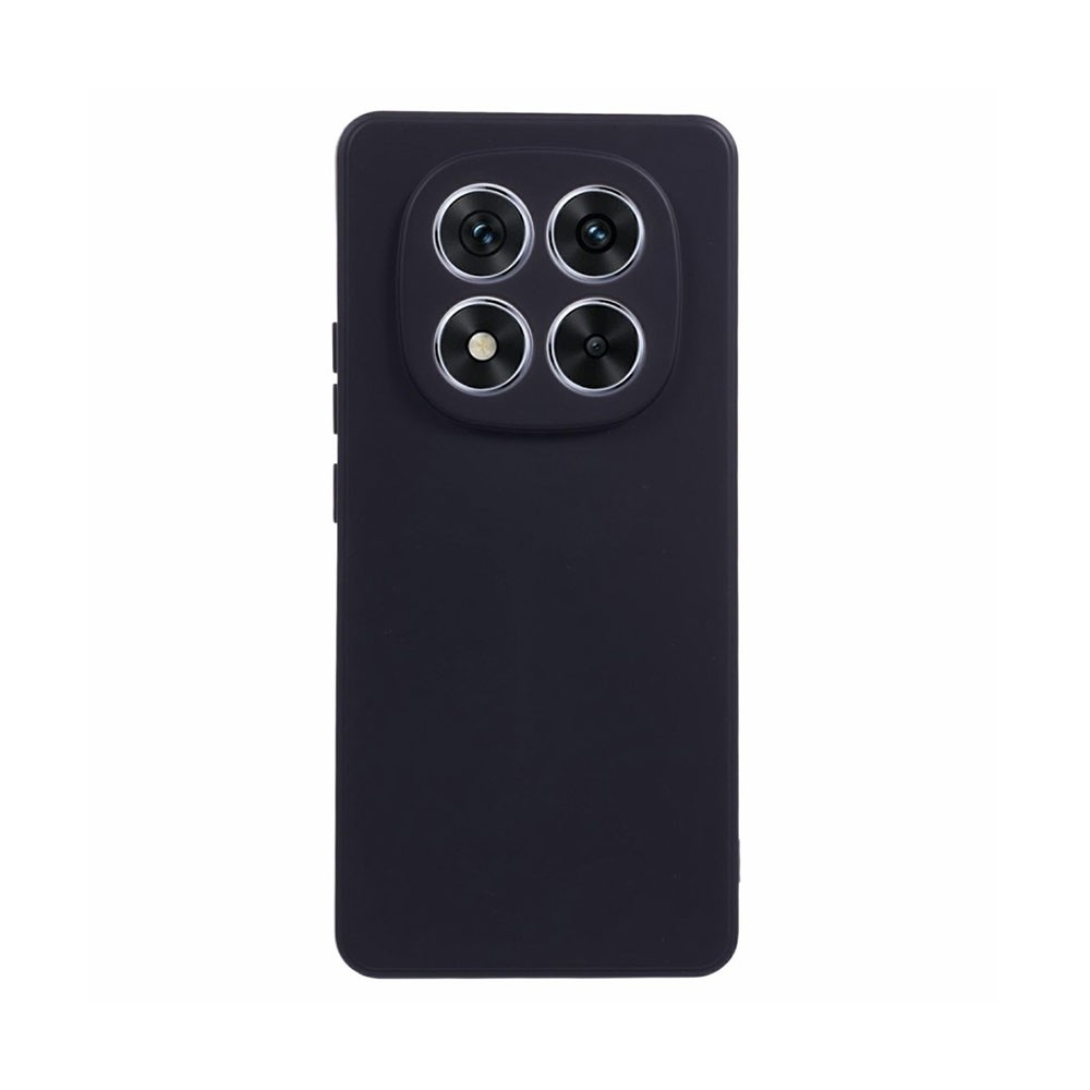 Θήκη Πλάτης Σιλικόνης Soft για Xiaomi Redmi Note 14 Pro Plus 5G - Χρώμα: Μαύρο