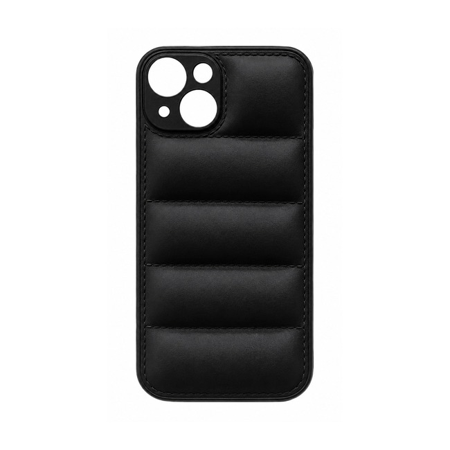 Wavy Θήκη Σιλικόνης για Apple iPhone 15 - Μαύρο