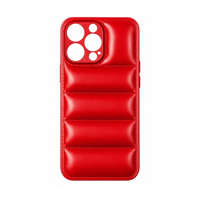 Wavy Θήκη Σιλικόνης για Apple iPhone 14 Pro Max - Κόκκινο