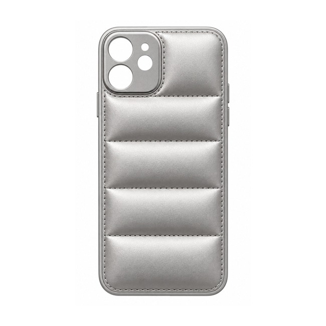 Wavy Θήκη Σιλικόνης για Apple iPhone 11 - Ασημί