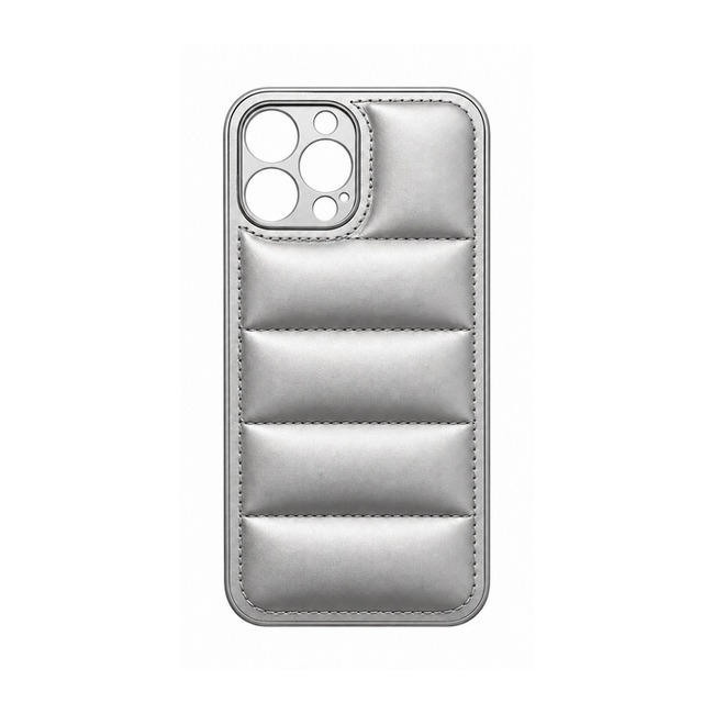 Wavy Θήκη Σιλικόνης για Apple iPhone 13 Pro - Ασημί