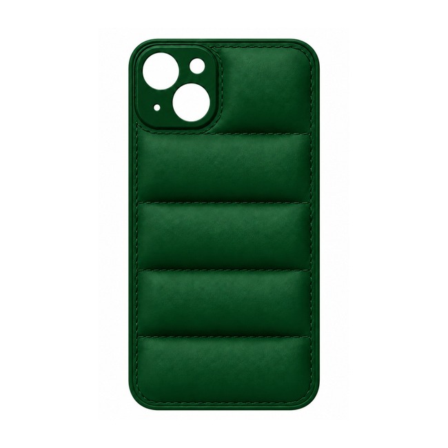 Wavy Θήκη Σιλικόνης για Apple iPhone 14 - Σκούρο Πράσινο