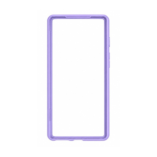 Διάφανη Θήκη με Χρωματιστό Πλαίσιο για Samsung Galaxy A20e - Μωβ