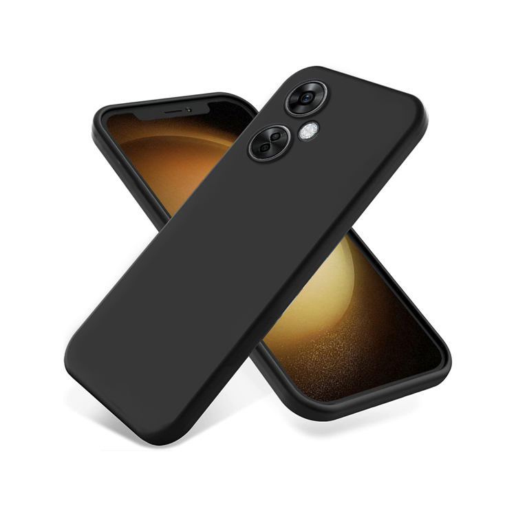 Θήκη Πλάτης Σιλικόνης Soft για Oneplus Nord CE 3 Lite - Χρώμα: Μαύρο