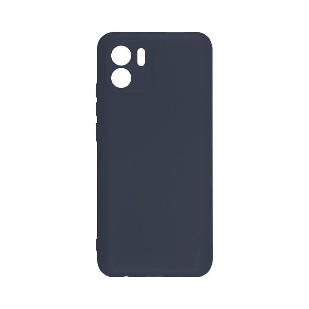 Θήκη Πλάτης Σιλικόνης Soft για Xiaomi Redmi A1 - Χρώμα: Σκούρο Μπλέ