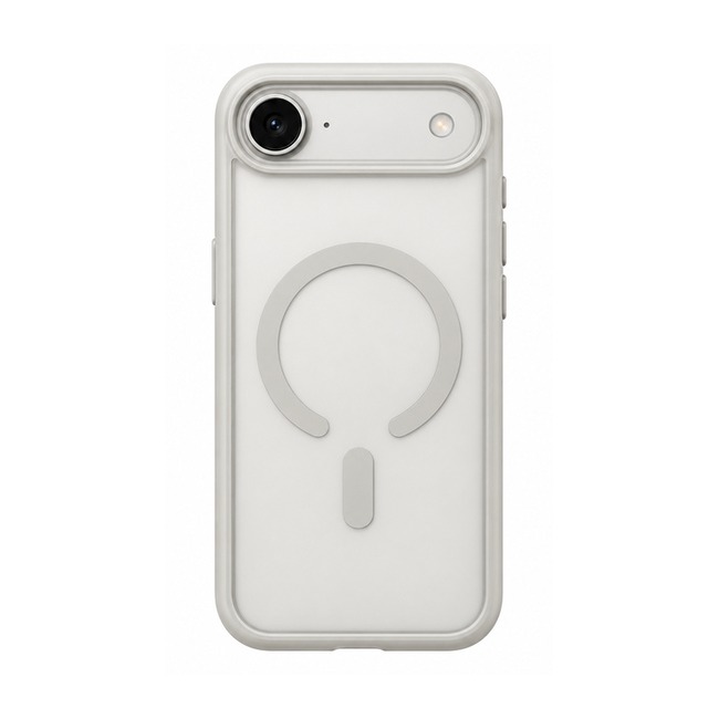 Μαγνητική Ματ Θήκη PL-52 με Απαλή Υφή για Apple iPhone Air - Γκρι