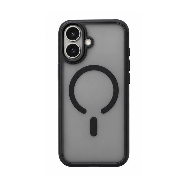 Μαγνητική Ματ Θήκη PL-52 με Απαλή Υφή για Apple iPhone 17 - Μαύρο