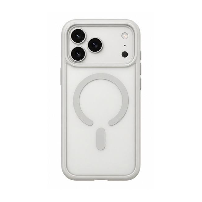 Μαγνητική Ματ Θήκη PL-52 με Απαλή Υφή για Apple iPhone 17 Pro Max - Γκρι