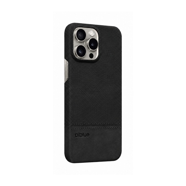 Δερμάτινη Αντιολισθητική Θήκη Piblue Half-Pack για Apple iPhone 14 - Μαύρο