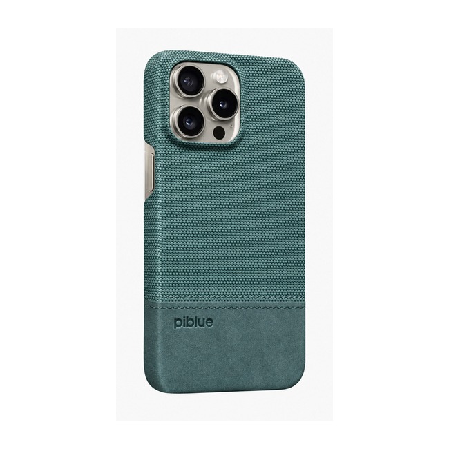 Δερμάτινη Αντιολισθητική Θήκη Piblue Half-Pack για Apple iPhone 14 Pro Max - Ανοιχτό Μπλε