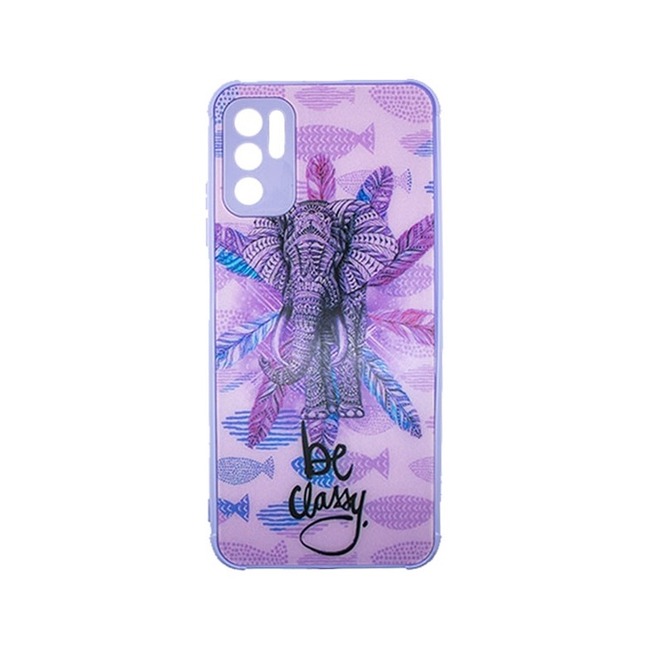 Θήκη Σιλικόνης με Σχέδιο για Realme C11 2021 - Be Classy Elephant
