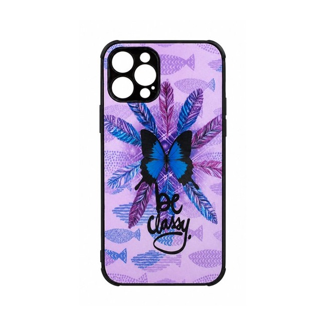 Θήκη Σιλικόνης με Σχέδιο για Apple iPhone 13 Pro Max - Be Classy Butterflies