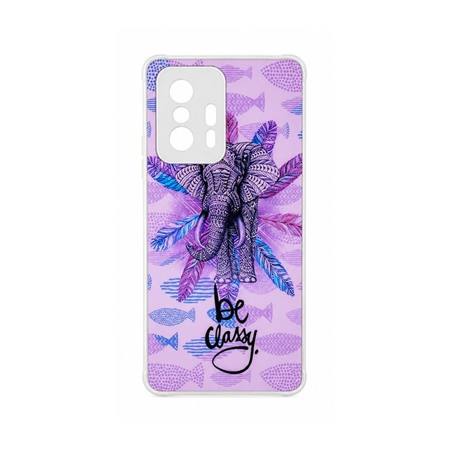 Θήκη Σιλικόνης με Σχέδιο για Xiaomi 11T - Be Classy Elephant