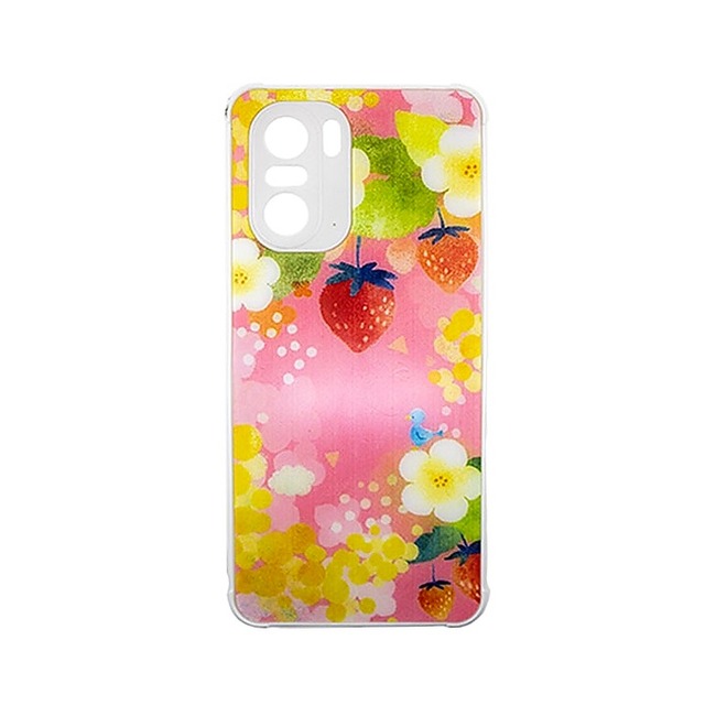 Θήκη Σιλικόνης με Σχέδιο για Xiaomi Poco F3 - Straw