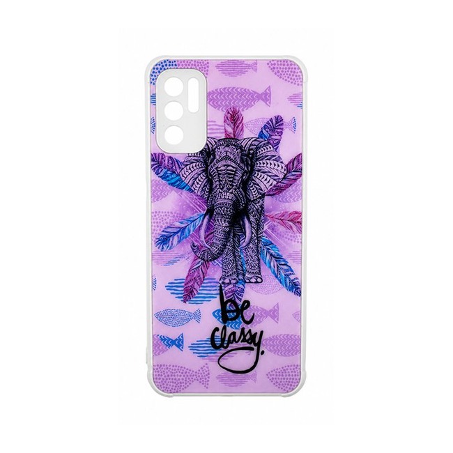 Θήκη Σιλικόνης με Σχέδιο για Xiaomi Poco M3 Pro - Be Classy Elephant