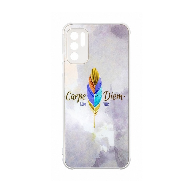 Θήκη Σιλικόνης με Σχέδιο για Xiaomi Poco M3 Pro - Carpe Diem