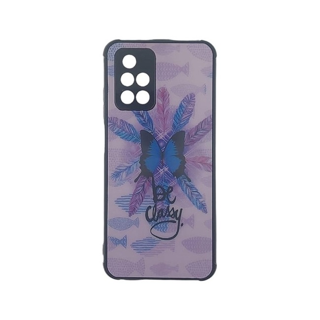 Θήκη Σιλικόνης με Σχέδιο για Xiaomi Redmi 10 - Be Classy Butterflies