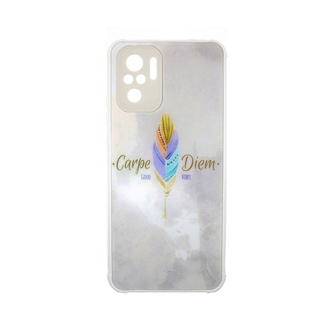 Θήκη Σιλικόνης με Σχέδιο για Xiaomi Redmi Note 10S - Carpe Diem