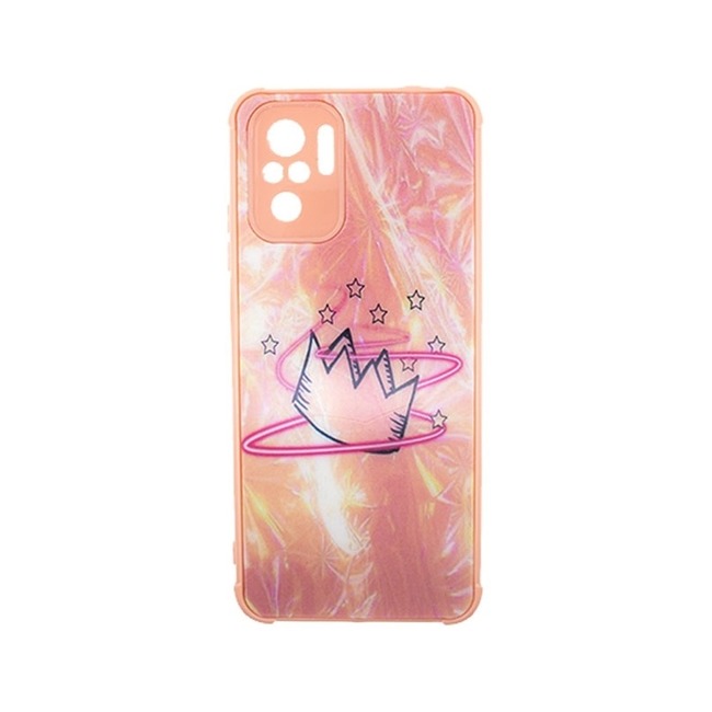 Θήκη Σιλικόνης με Σχέδιο για Xiaomi Redmi Note 10S - Crown