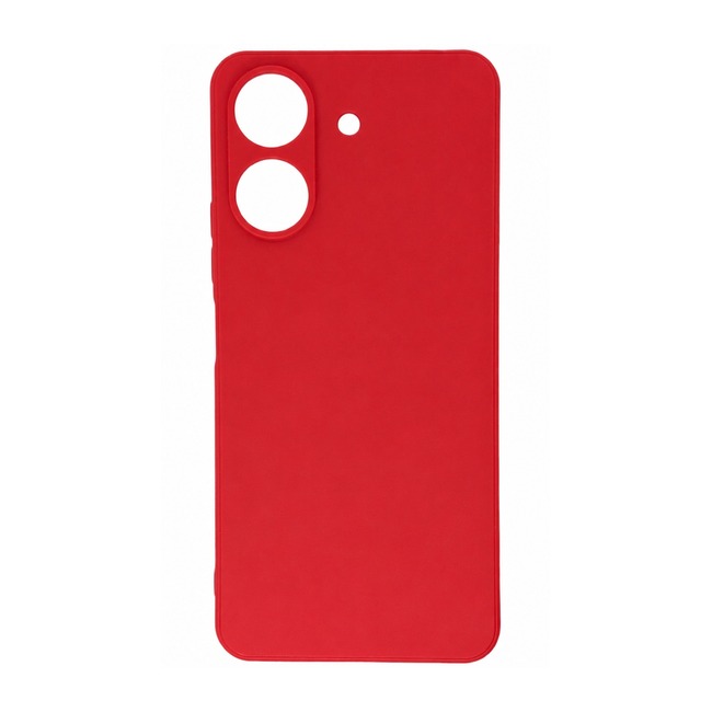 θήκη σιλικόνης (Soft) για Xiaomi Poco C65 - κόκκινη
